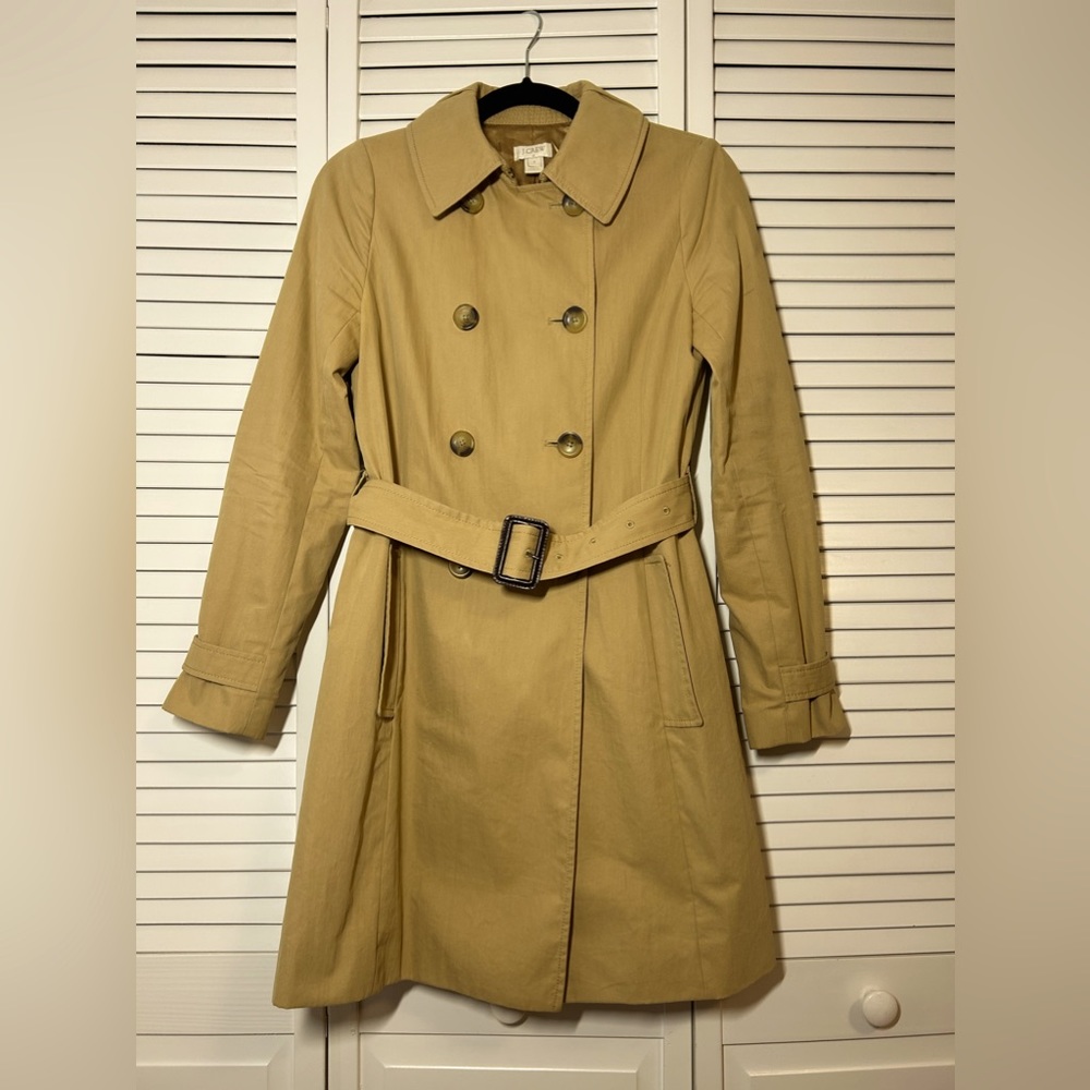 J. Crew Double-breasted Trench Coat